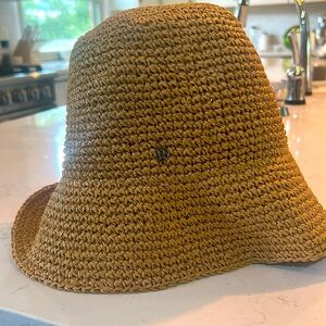 Lululemon Straw Bucket hat